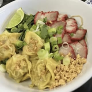 Ba Mi Wonton bbq pork noodles