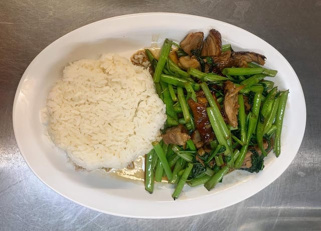 Chili Garlic Duck.