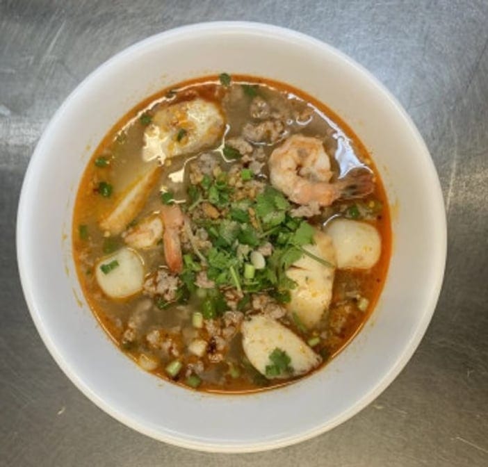 Tom Yum Noodles.