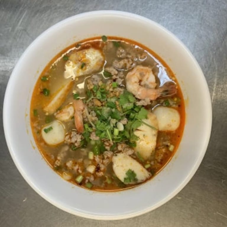 Delicious Tom Yum Noodle