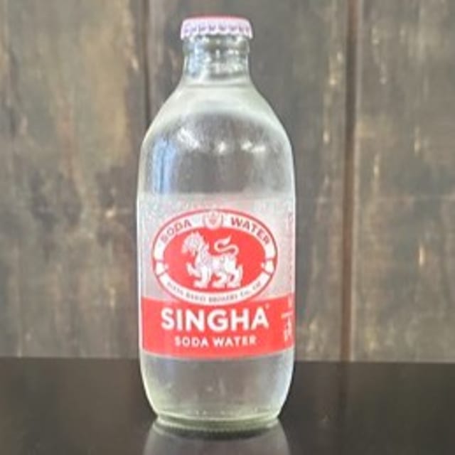 Singha Sparkling Water.