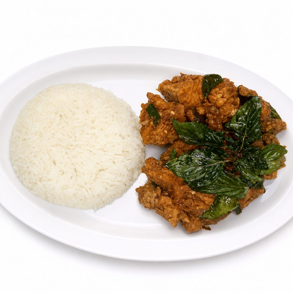 Crispy Catfish Curry.