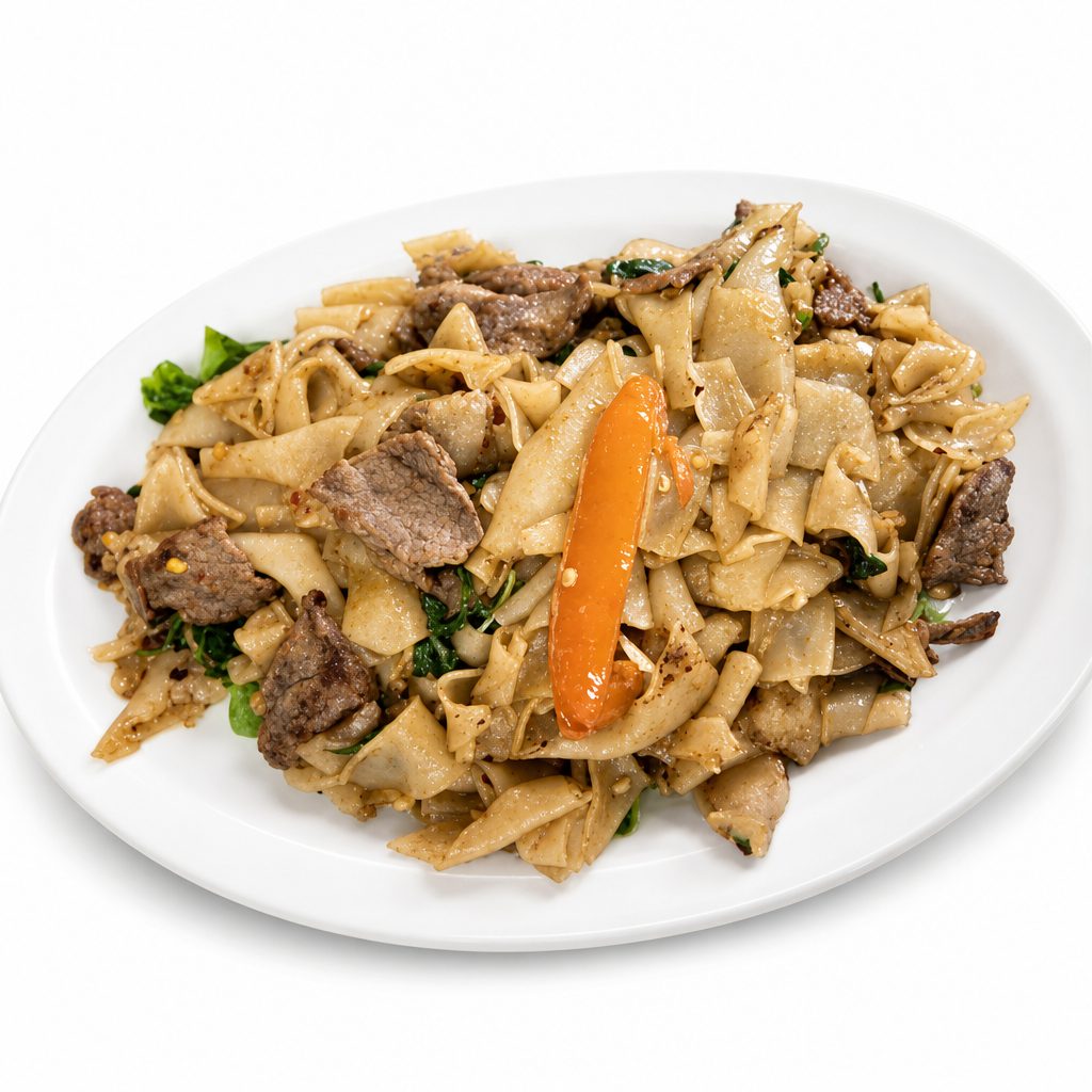 Spicy Drunken Noodles.