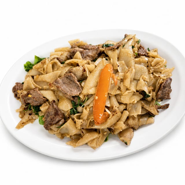 Spicy Drunken Noodles.