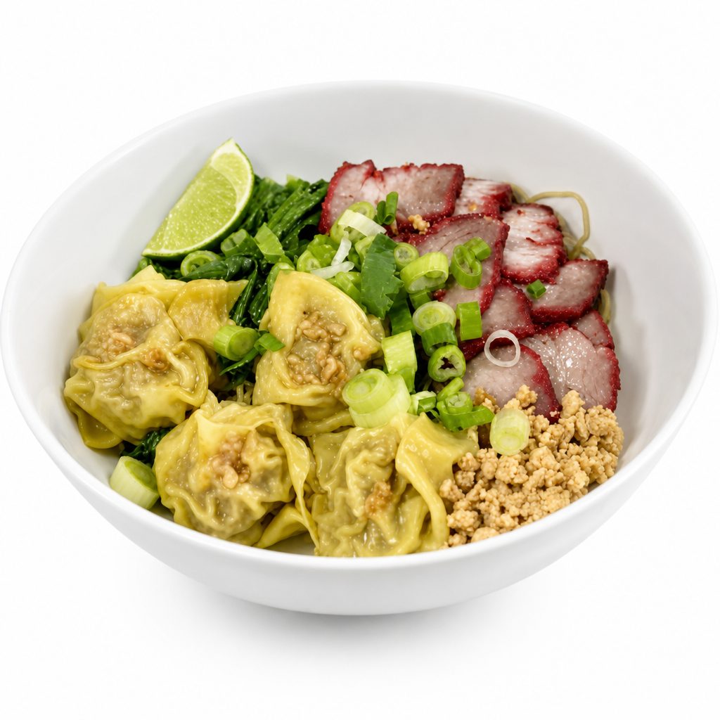 Ba Mi Wonton bbq pork noodles.