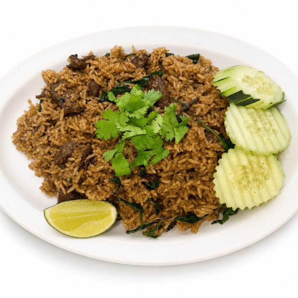 Pad Kra Pao Fried Rice.
