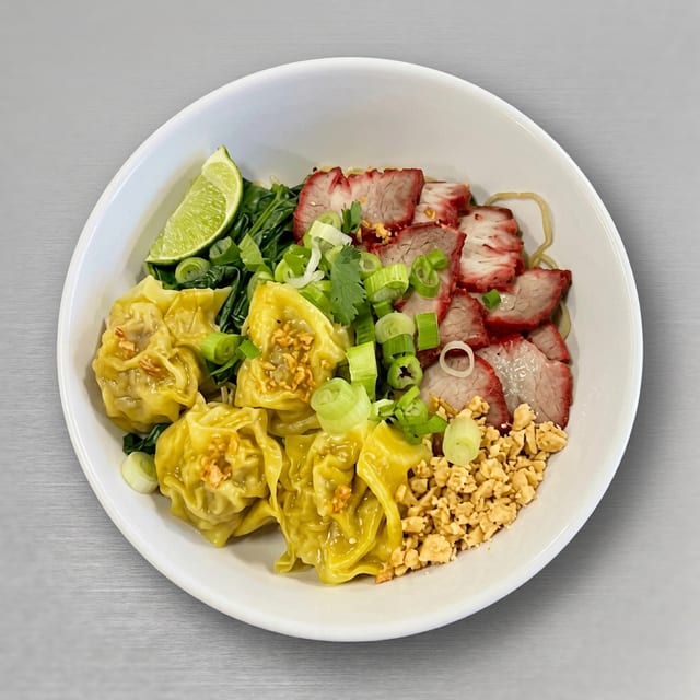Ba Mi Wonton bbq pork noodles.