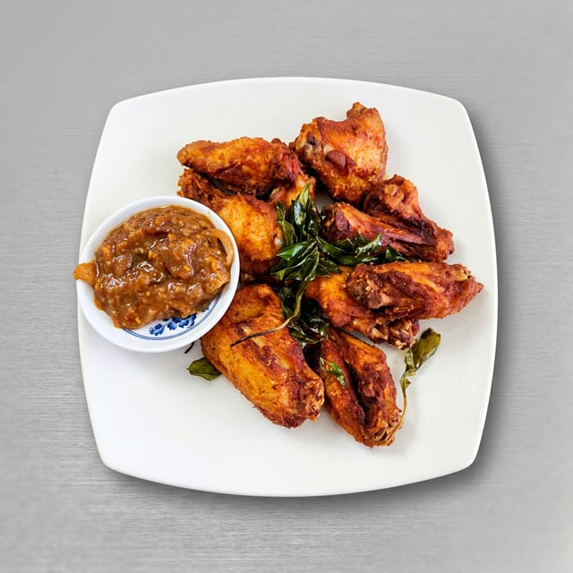 Tamarind Garlic Wings.